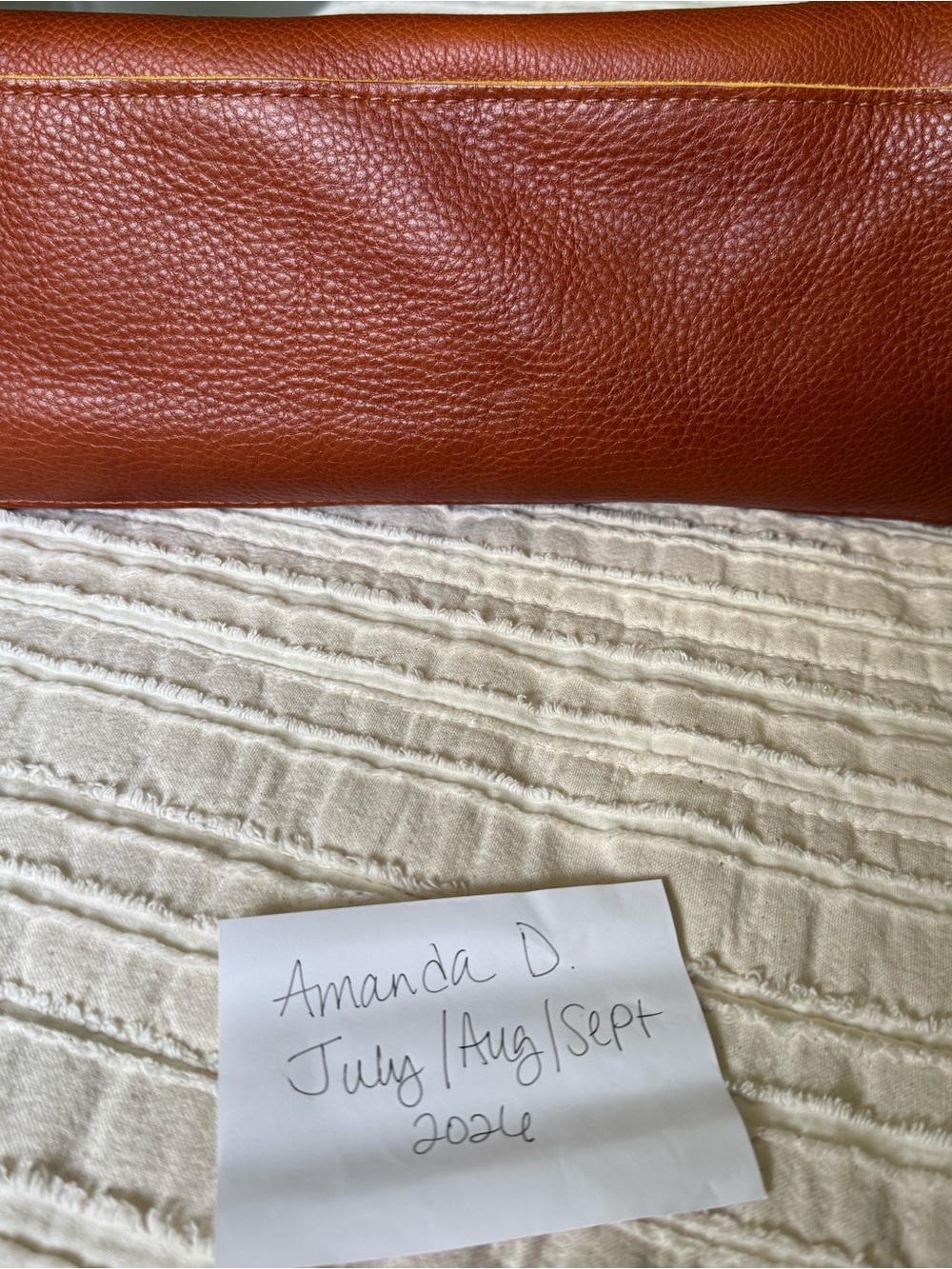 NWOT Portland Leather Goods Oversized Naomi in Sienna - Picture 3 of 7